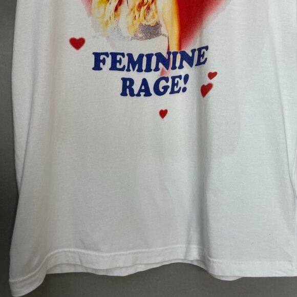 Taylor Swift Feminine Rage T-Shirt Size Large Graphic The Eras Tour Postcards - Picture 4 of 16